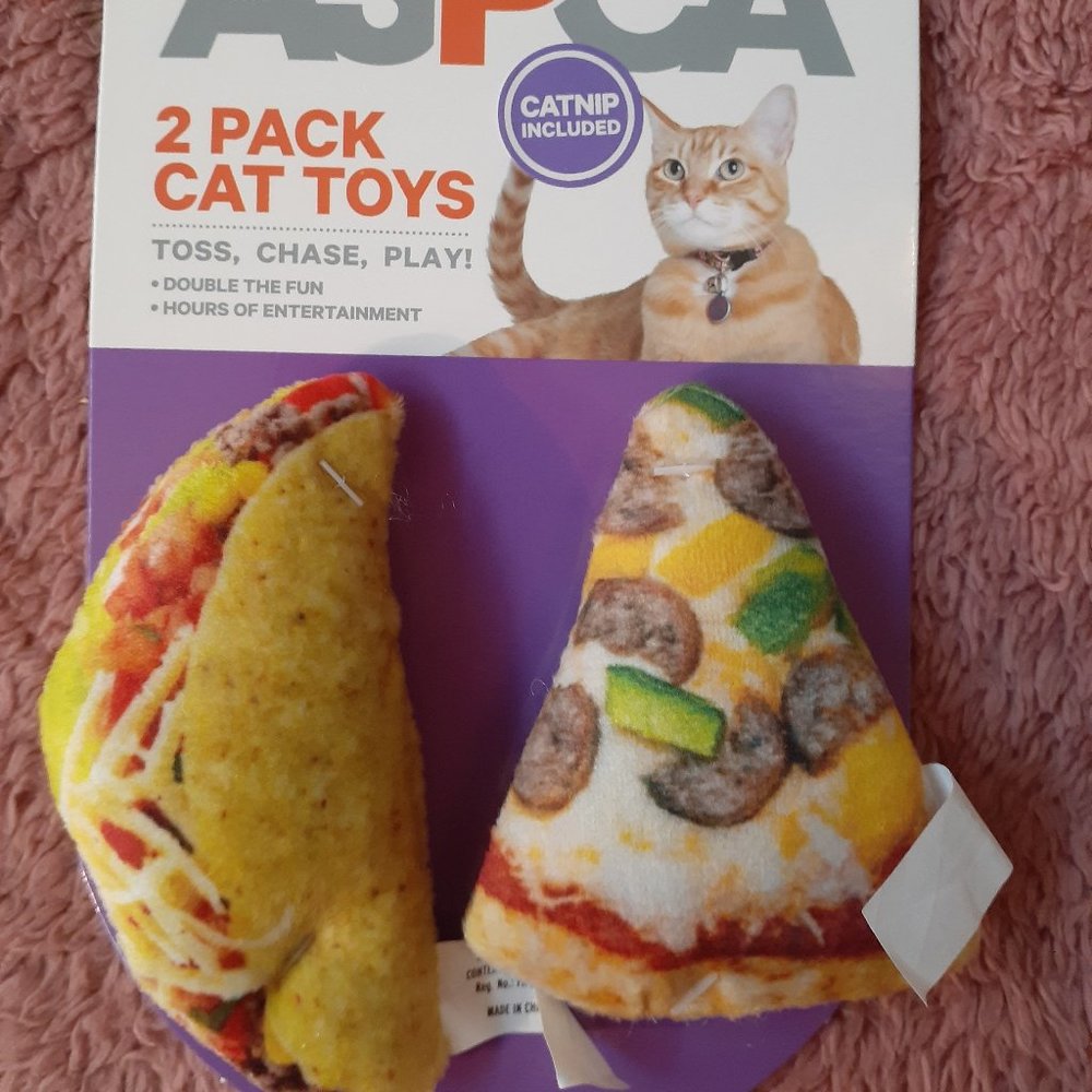 Brand New ASPCA CatNip Cat Toys- 2 CT.